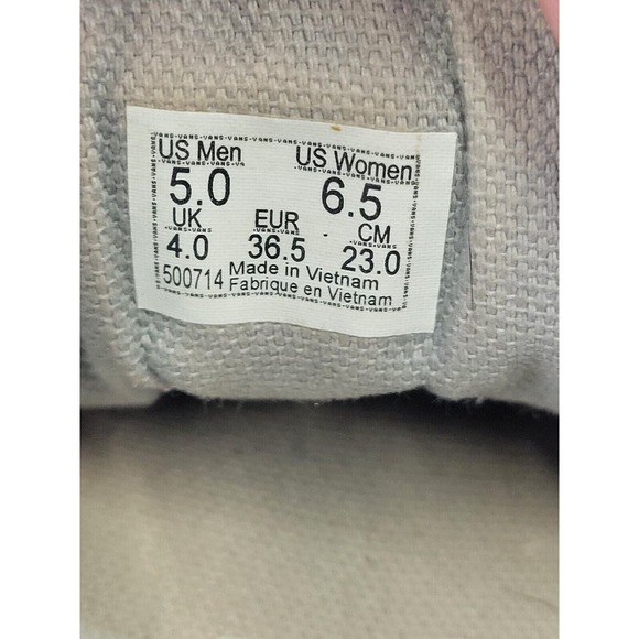 VANS Old Skool Gray and White Women's Size 6.5 Men's Size 5 - Picture 11 of 11